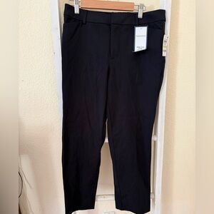 Charter Club Black Ankle Pants - Tailored Cropped Fit